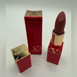 NEW - Rosso Valentino Matte Lip Color in 123R FALLING FOR NUDE